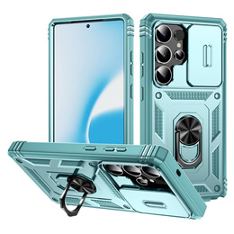 Puzdro pre Samsung Galaxy S25 Ultra, KickStand Camera Lens, modré