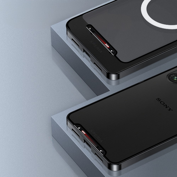 Ochranné puzdro na fotoaparát pre Sony Xperia 1 VI, CamShield MagSafe, čierne