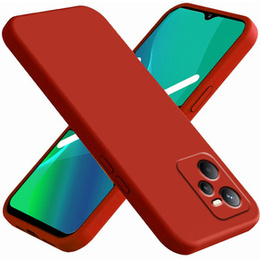 Obal na mobil pre Realme C35, Silicone Lite, červené