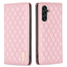 Klapkové puzdro pre Samsung Galaxy A35 5G, Wallet, BINFEN COLOR, ružové