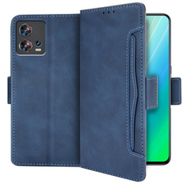 Klapkové puzdro pre Motorola Edge 30 Fusion 5G, Card Slot, modré