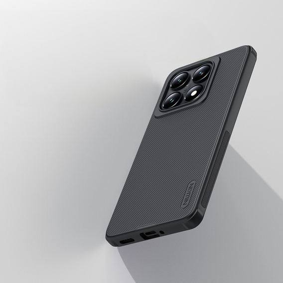 NILLKIN puzdro pre Xiaomi 14T Pro, Frosted Shield, pre MagSafe, čierne