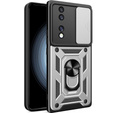 Obal na mobil pre Honor 70 5G, CamShield Slide, strieborné