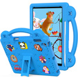 Detské puzdro pre iPad 9.7" 2018/2017 (6/5 gen.) / Pro 9.7" 2016, Cute Patterns, so stojanom, modré