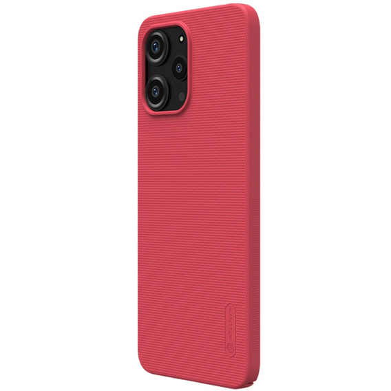NILLKIN puzdro pre Xiaomi Redmi 12 4G, Super Frosted Shield Case, červené