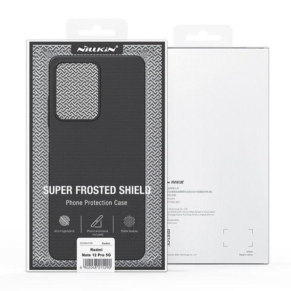 NILLKIN puzdro pre Xiaomi Poco X5 Pro 5G, Super Frosted Shield Case, čierne