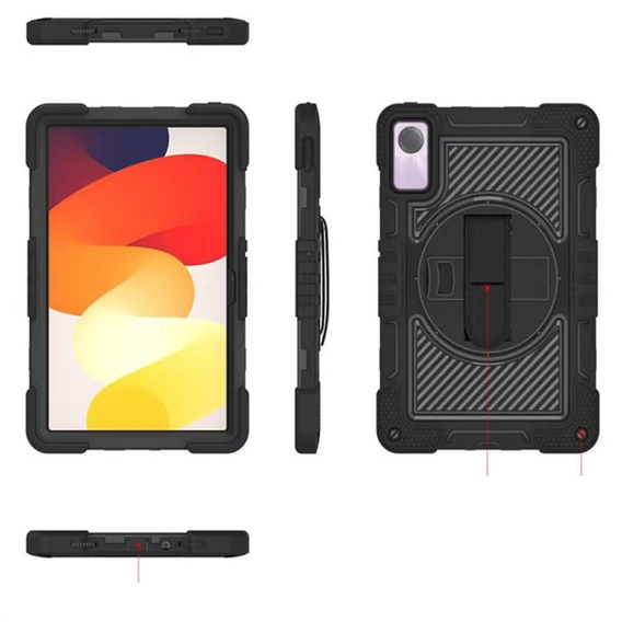 Puzdro pre Xiaomi Redmi Pad SE 11", Armoured Protective, čierne