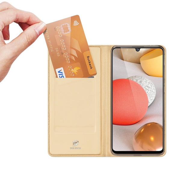 Dux Ducis Obal na mobil pre Samsung Galaxy A42 5G, Skinpro, zlaté