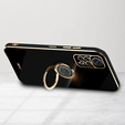 Obal na mobil pre Xiaomi Redmi Note 11 / 11S, Electro Ring, čierne