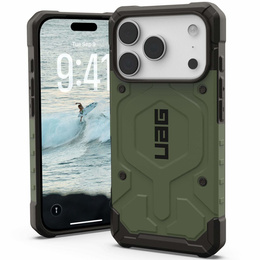 Puzdro Urban Armor Gear pre iPhone 17 Pro Max, Pathfinder MagSafe, olivové