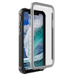 Puzdro pre iPhone XR, Shockproof, s fóliou, čierne