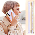 Obal na mobil pre Samsung Galaxy S25 FE, Electro heart, fialové