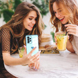 Obal na mobil pre Samsung Galaxy A13 4G, Electro heart, modré