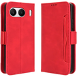 Klapkové puzdro pre OnePlus Nord 4, Card Slot, červené
