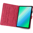 Puzdro pre iPad 10.2" 2021/2020/2019 (9/8/7 gen.), s chlopňou, animal, červené