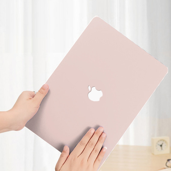 Puzdro pre MacBook Air 13 A2337 M1 A2179 A1932, HardShell, ružový