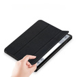 Puzdro pre Samsung Galaxy Tab S9 Plus, Smartcase s priestorom pre stylus, čierne