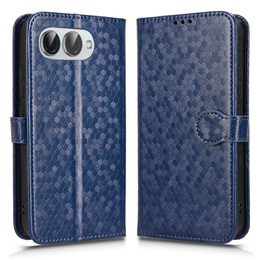 Flipové puzdro pre T Phone 3 5G, Wallet Rhombus, modré