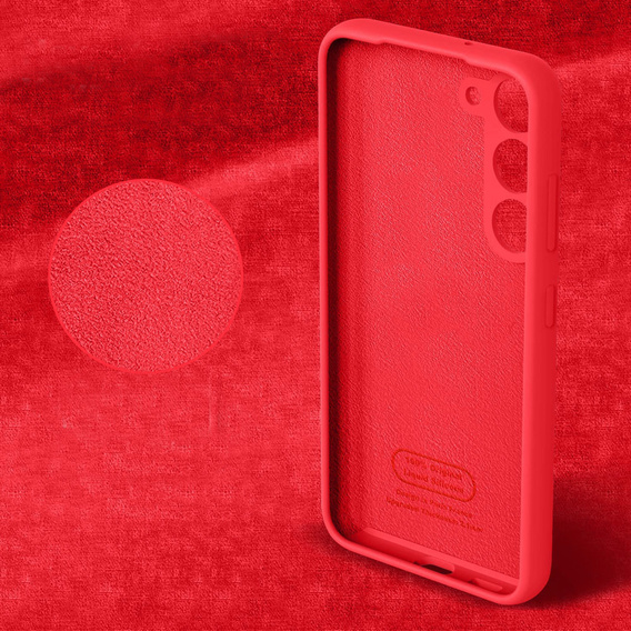 Obal na mobil pre Samsung Galaxy S23 Plus, Silicone Lite, červené