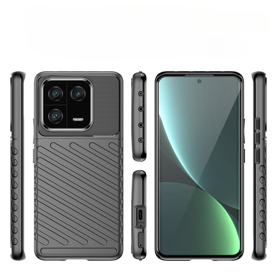 Obal na mobil pre Xiaomi 13 Pro, Thunder, čierne