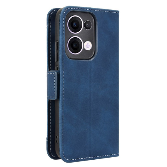 Klapkové puzdro pre Oppo Reno 13, Card Slot, tmavomodré
