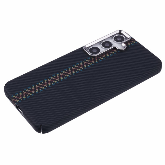 Puzdro pre Samsung S25+ Plus, Carbon Fiber MagSafe, čierne