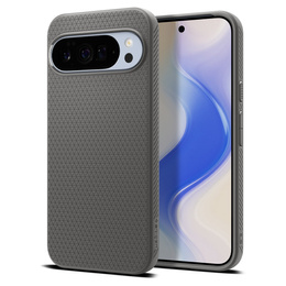 Puzdro Spigen Liquid Air MagSafe pre Google Pixel 10 Pro XL, mramorovo sivé