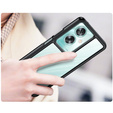 Obal na mobil pre Oppo A79 5G, Fusion Hybrid, transparentné / čierne