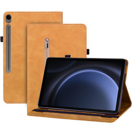 Puzdro pre Samsung Galaxy Tab S10 Lite / S10 FE / S9 FE, Wallet Pen Slot, žltý