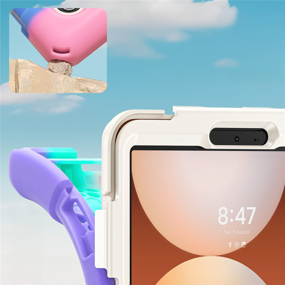 Puzdro s podstavcom a ramenným popruhom pre Samsung Galaxy Tab A11