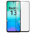 3D tvrdené sklo pre Xiaomi Redmi 13, čierny rám