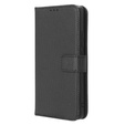 Klapkové puzdro pre Poco F5 Pro 5G, Wallet Smart Magnet, čierne
