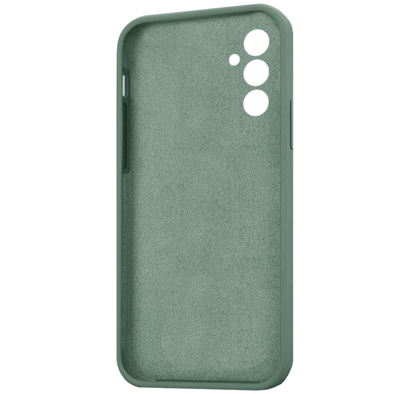 Obal na mobil pre Samsung Galaxy M23 5G / M13, Silicone Lite, tmavozelené