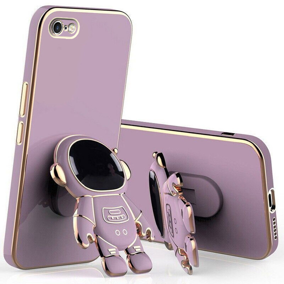 Obal na mobil pre iPhone 6 / 6s, Astronaut, fialové
