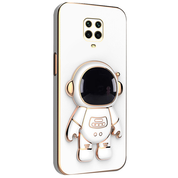 Obal na mobil pre Xiaomi Redmi Note 9 Pro / 9s, Astronaut, biele