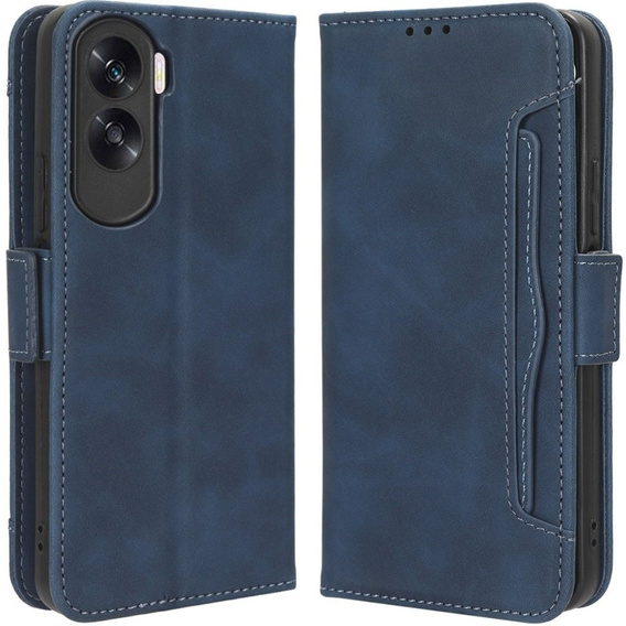 Klapkové puzdro pre Honor 90 Lite 5G, Card Slot, modré