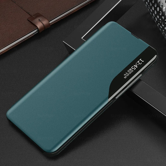 Flipové puzdro pre Honor Magic 6 Lite 5G, Side View, zelený