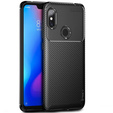 Obal na mobil pre Xiaomi Redmi Note 6 Pro, Carbon Gel, čierne
