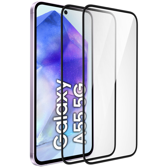 2x keramické hybridné sklo ERBORD pre Samsung Galaxy A55 5G