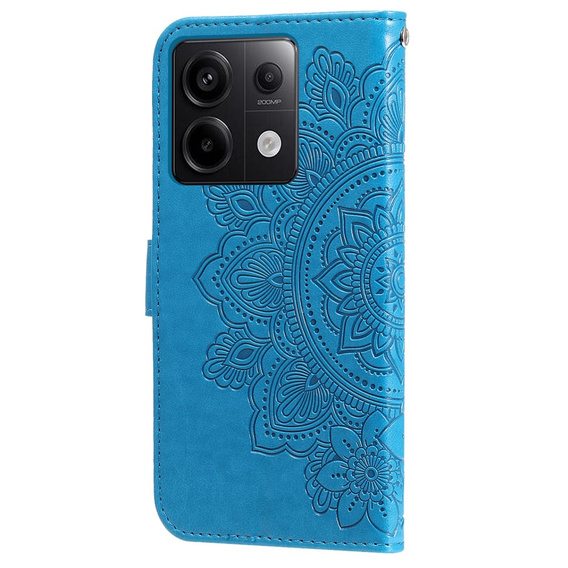 Klapkové puzdro pre Xiaomi Redmi Note 13 Pro 5G, Mandala, modré