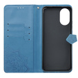 Klapkové puzdro pre Oppo A58 4G, Mandala, modré