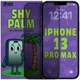 Tmavé sklo na ochranu súkromia Shy Palm pre iPhone 13 Pro Max