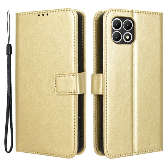 Klapkové puzdro pre T Phone 2 5G, Crazy Horse Wallet, zlaté