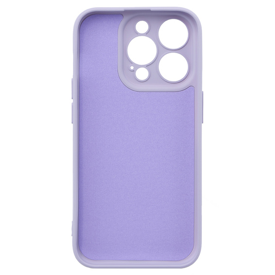 Obal na mobil pre iPhone 15 Pro Max, Silicone Lite, fialové