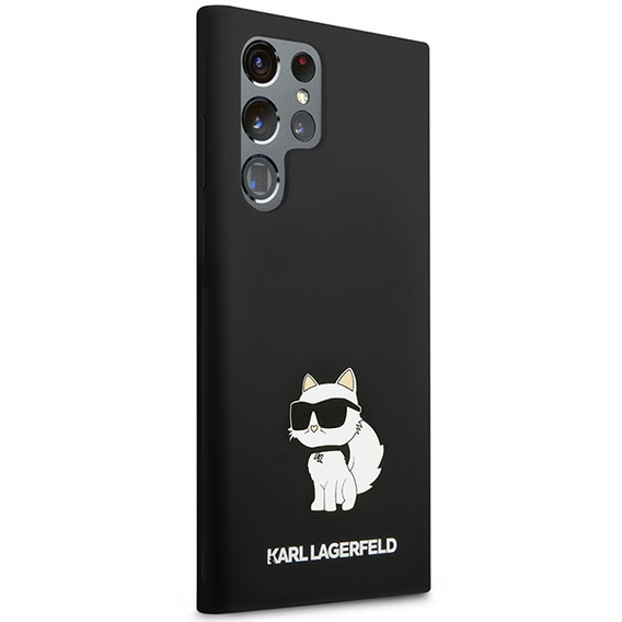 Silikónový obal Karl Lagerfeld Choupette pre Samsung Galaxy S24 Ultra