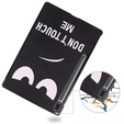 Puzdro pre Samsung Galaxy Tab S9 Plus, Smartcase, don't touch me