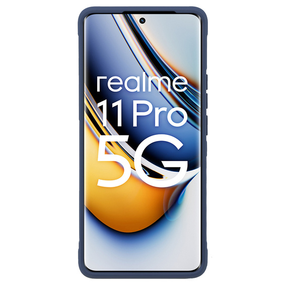 Obal na mobil pre Realme 11 Pro / 11 Pro +, Gaming Shockproof, tmavomodré