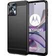 Obal na mobil pre Motorola Moto G23 / G13, Carbon, čierne