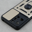Obal na mobil pre Xiaomi Redmi 12, CamShield Slide, zlaté