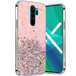 Obal na mobil pre Xiaomi Redmi Note 8 Pro, Glittery, ružové